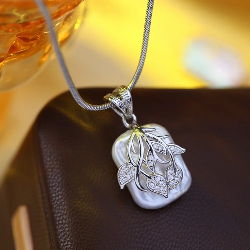 Necklace baroque freshwater - necklace,