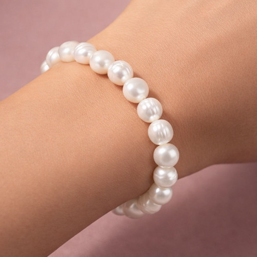 Freshwater pearl bracelet - freshwater,