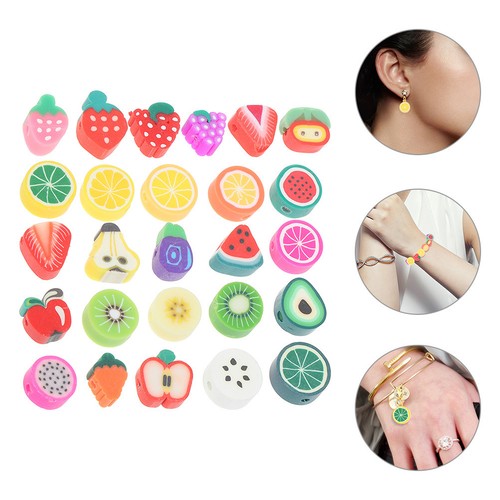 100 pcs clay necklace - 100,