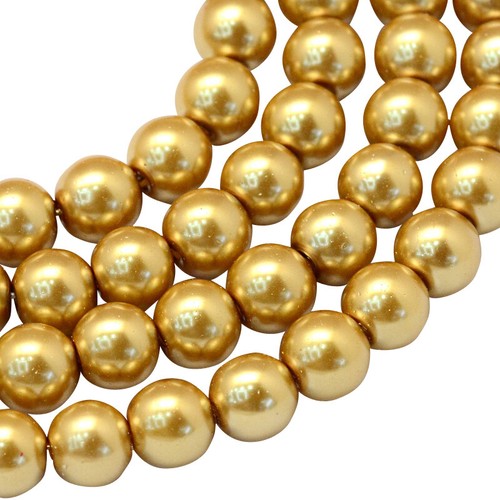 Glass pearls beads - ❤,