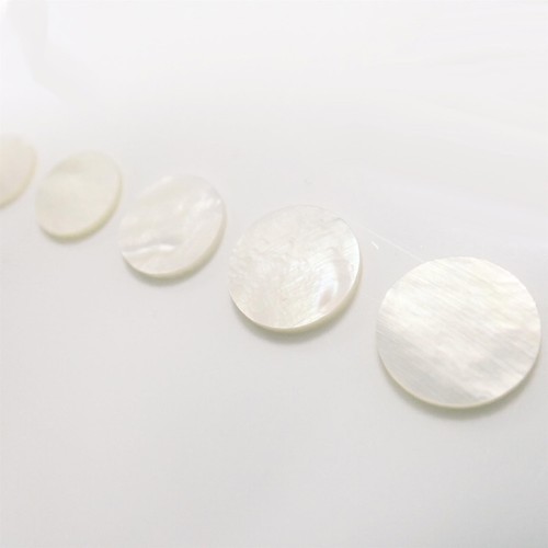 White mother pearl - mother, dot