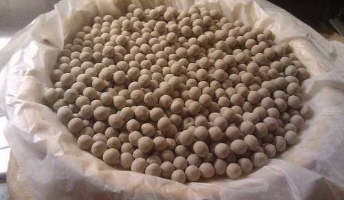 Ceramic baking beans pie bead - beans,