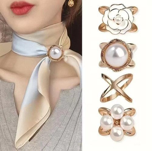 4pcs faux pearl - faux,