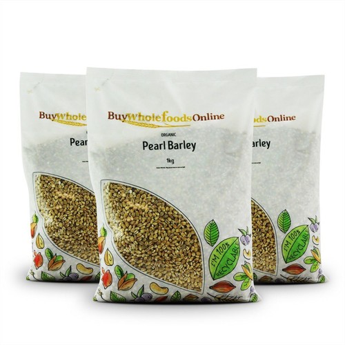 Organic pearl barley 3kg - pearl,