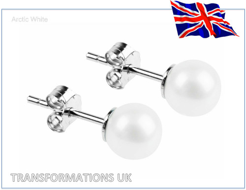 Genuine freshwater pearl - pearl, stud