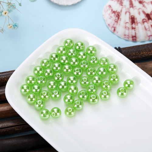 Pearl beads 400 - beads, round