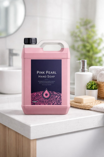 Pink pearl hand soap - pearl,