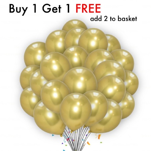 Pearl chrome balloons - 12",