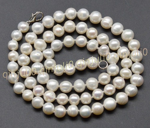 Genuine natural white akoya - genuine,
