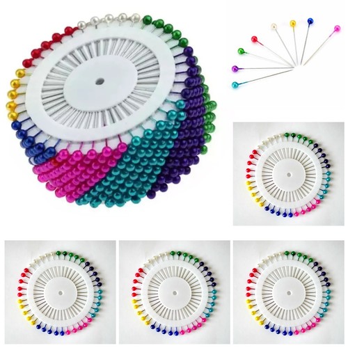 Pearl head pins upholstery - pearl,