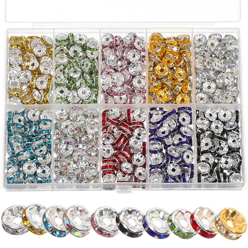700 pcs pack - rhinestone, bead