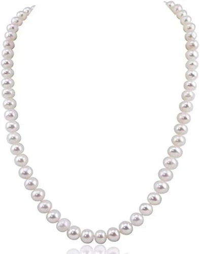 Natural white 8mm - natural,