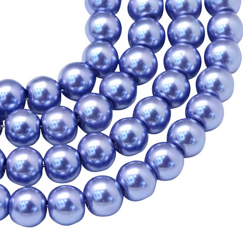 Glass pearls beads - ❤,