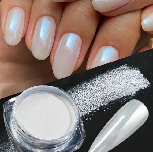 White pearl chrome - pearl, powder