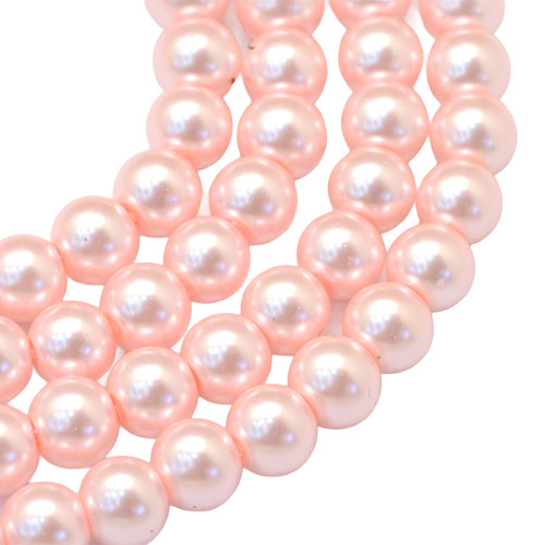 Glass pearls beads - ❤,