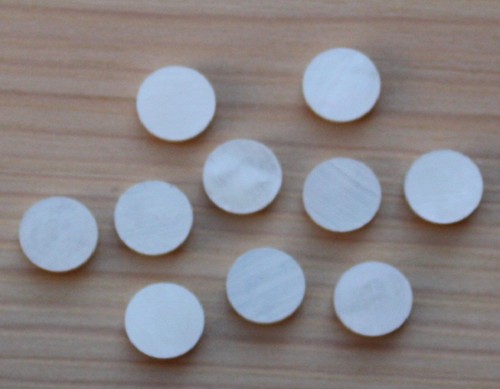 Mother pearl inlay - of, dots 