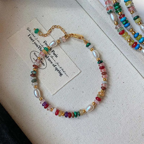 Fashion colorful beads - beads, stone