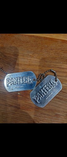 Vintage pantera dog tags - dog, with