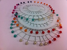 Extra Long Pearl Head Pins