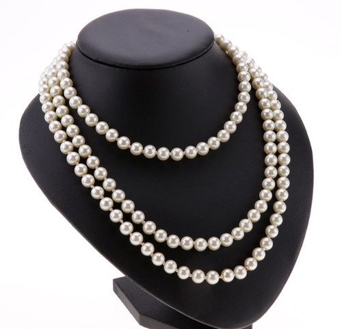 Pearl necklace wedding 150cm - wedding,